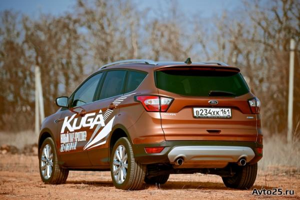 Тест-драйв обновленного Ford Kuga 2017